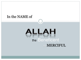 the Beneficent