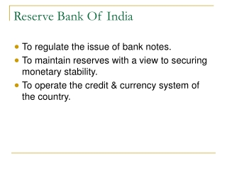 Reserve Bank Of India