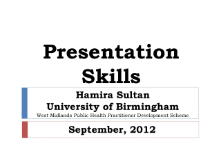 Presentation Skills