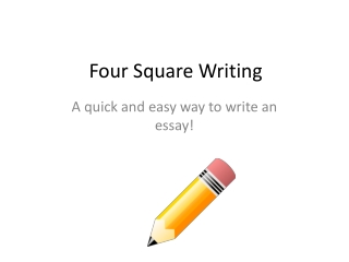 Four Square Writing