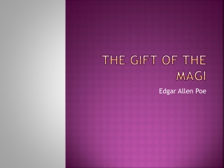 The Gift of the magi