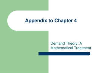 Appendix to Chapter 4