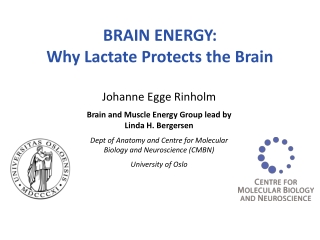 BRAIN ENERGY:  Why Lactate Protects the Brain