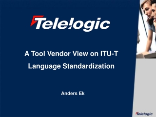 A Tool Vendor View on ITU-T Language Standardization