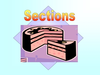 Sections