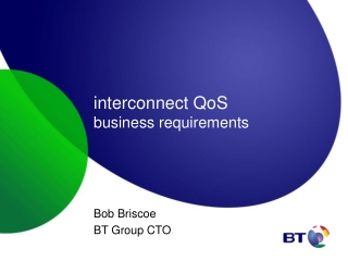 interconnect QoS  business requirements