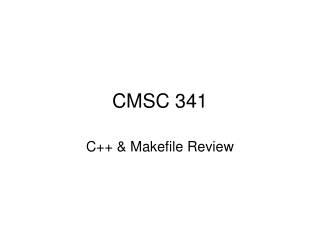 CMSC 341