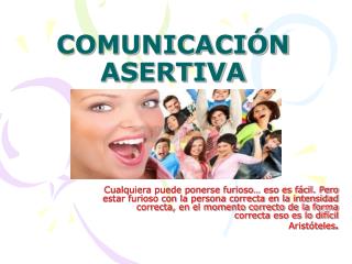 COMUNICACIÓN ASERTIVA