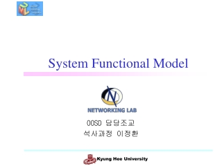 System Functional Model