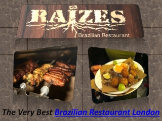 Brazilian Restaurant London