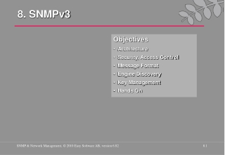 8. SNMPv3