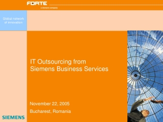 IT Outsourcing from  Siemens Business Services