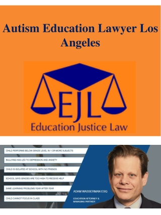 Autism Education Lawyer Los Angeles