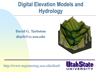 Digital Elevation Models and Hydrology