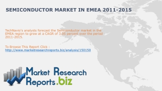 Semiconductor Market in EMEA 2011-2015