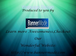 webpage Banner Design