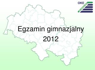 Egzamin gimnazjalny 2012