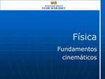 Fundamentos cinem ticos