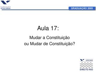 Aula 17: