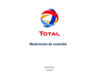 Mediciones de custodia