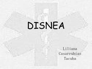 DISNEA