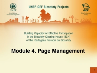 Module 4. Page Management