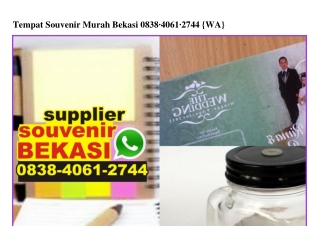 Tempat Souvenir Murah Bekasi Ô8384Ô612744[wa]