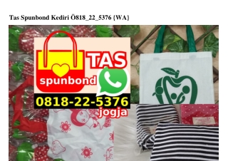 Tas Spunbond Kediri 0818·22·5376[wa]