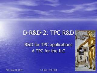 D-R&D-2: TPC R&D