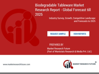 Biodegradable Tableware Market Size $990.6 Mn by 2025