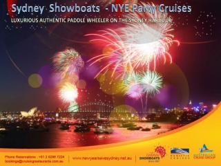Sydney NYE Party Cruise Boats