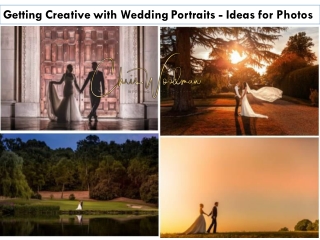 Getting Creative with Wedding Portraits - Ideas for Photos - Wpja