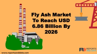 Fly Ash Market 2019 industry outlook growth trends and forecast 2026