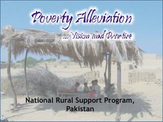 National Rural Support Program, Pakistan