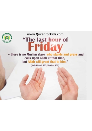 Benefits of Jummah ( Friday Prayer )