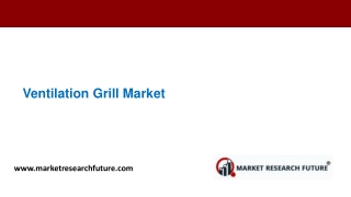 Global Ventilation grill market Analysis