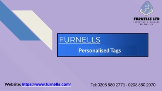 Personalised Tags