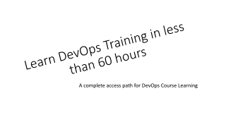 DevOps Training in Chennai | devops training institutes in chennai | aws devops training in chennai