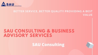 Leading SR&ED Firms Canada - SAU Consulting