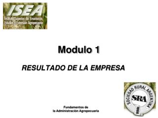 Modulo 1