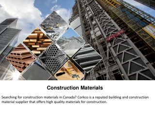 Construction Materials