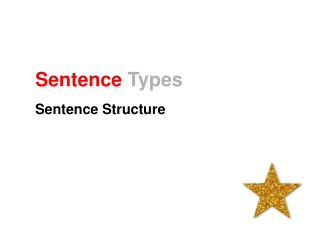 Sentence Types