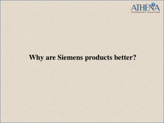 Siemens Camstar Service provider Company  - Athenatec