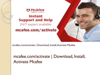 mcafee.com/activate - How to Reset Password of Your McAfee Account