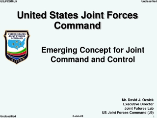 Emerging Concept for Joint Command and Control