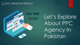 Let’s explore about PPC agency in Pakistan
