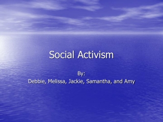 Social Activism