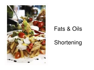Fats & Oils Shortening