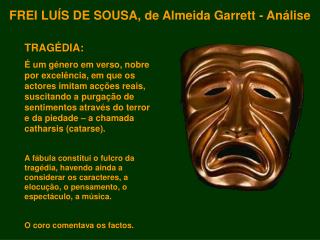 FREI LUÍS DE SOUSA, de Almeida Garrett - Análise