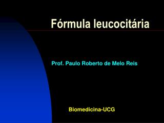 Fórmula leucocitária